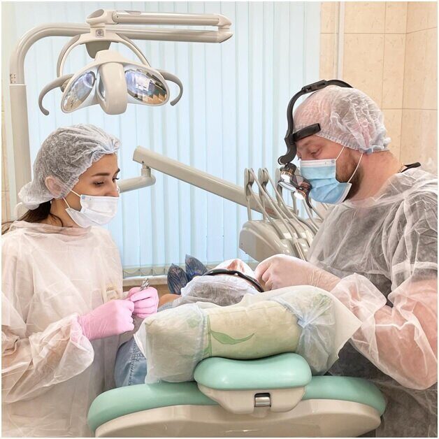 операция имплантации в клинике Савион_спб